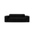 Jodie 2-Sitzer Sofa aus Samt in Schwarz (Bluvel 19), 175x99 cm von Micadoni – Bild 1