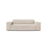 Jodie 2-Sitzer Sofa aus Strukturierter Stoff in Beige (Liberty 2), 175x99 cm von Micadoni – Bild 1