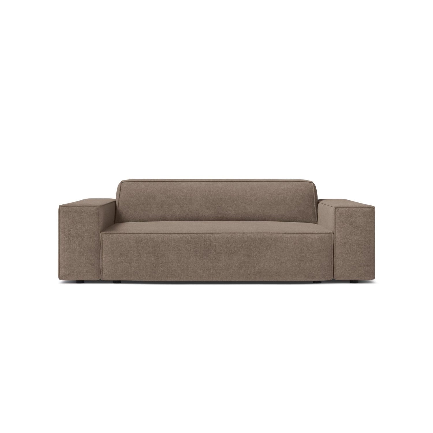 Jodie 2-Sitzer Sofa aus Strukturierter Stoff in Cappuccino (Liberty 5), 175x99 cm von Micadoni – Bild 1