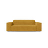 Jodie 2-Sitzer Sofa aus Strukturierter Stoff in Gelb (Liberty 11), 175x99 cm von Micadoni – Bild 1
