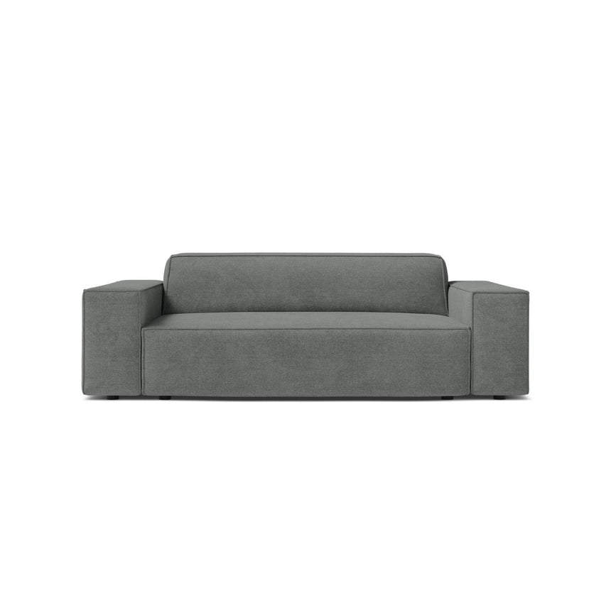 Jodie 2-Sitzer Sofa aus Strukturierter Stoff in Grau (Liberty 20), 175x99 cm von Micadoni – Bild 1
