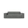 Jodie 2-Sitzer Sofa aus Strukturierter Stoff in Grau (Liberty 20), 175x99 cm von Micadoni – Bild 1