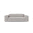 Jodie 2-Sitzer Sofa aus Strukturierter Stoff in Hellgrau (Liberty 18), 175x99 cm von Micadoni – Bild 1