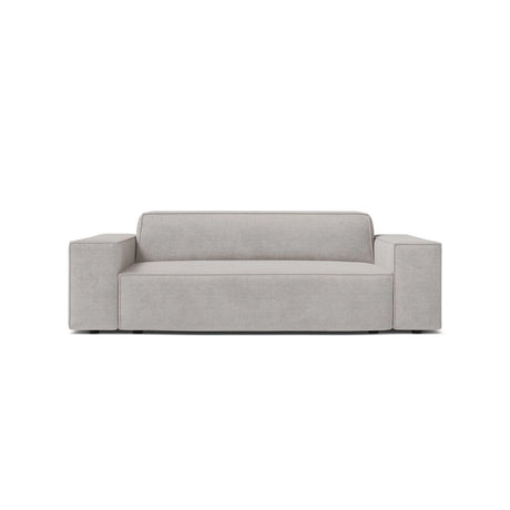 Jodie 2-Sitzer Sofa aus Strukturierter Stoff in Hellgrau (Liberty 18), 175x99 cm von Micadoni – Bild 1