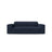 Jodie 2-Sitzer Sofa aus Strukturierter Stoff in Marineblau (Liberty 15), 175x99 cm von Micadoni – Bild 1