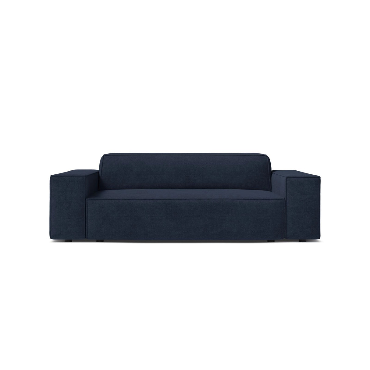 Jodie 2-Sitzer Sofa aus Strukturierter Stoff in Marineblau (Liberty 15), 175x99 cm von Micadoni – Bild 1