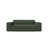 Jodie 2-Sitzer Sofa aus Strukturierter Stoff in Moss Green (Liberty 12), 175x99 cm von Micadoni – Bild 1