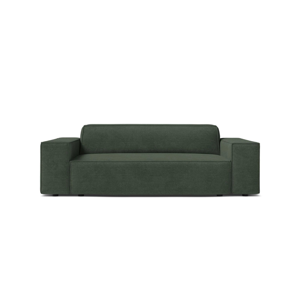 Jodie 2-Sitzer Sofa aus Strukturierter Stoff in Moss Green (Liberty 12), 175x99 cm von Micadoni – Bild 1
