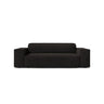 Jodie 2-Sitzer Sofa aus Strukturierter Stoff in Schwarz (Liberty 22), 175x99 cm von Micadoni – Bild 1