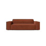 Jodie 2-Sitzer Sofa aus Strukturierter Stoff in Ziegel (Liberty 9), 175x99 cm von Micadoni – Bild 1
