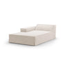Jodie Einzelmodul Sofa mit abnehmbarem Bezug, Linke Seite, aus Strukturierter Stoff in Beige (LINS 22), 166x102 cm von Micadoni – Bild 1