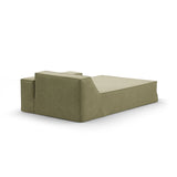 Jodie Einzelmodul Sofa mit abnehmbarem Bezug, Linke Seite, aus Strukturierter Stoff in Hellgrün (LINS 74), 166x102 cm von Micadoni – Bild 4