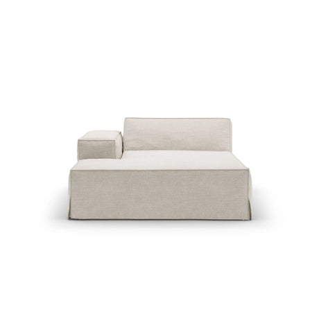 Jodie Einzelmodul Sofa mit abnehmbarem Bezug, Linke Seite, aus Strukturstoff, 166x102 cm von Micadoni – Bild 3