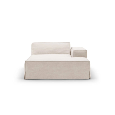 Jodie Einzelmodul Sofa mit abnehmbarem Bezug, Rechte Seite, aus Strukturierter Stoff in Beige (LINS 22), 166x102 cm von Micadoni – Bild 3