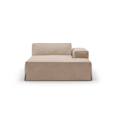 Jodie Einzelmodul Sofa mit abnehmbarem Bezug, Rechte Seite, aus Strukturierter Stoff in Sand (LINS 32), 166x102 cm von Micadoni – Bild 3
