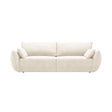 Kaelle 3-Sitzer Sofa mit Schlaffunktion und Bettkasten, ausklappbar, aus Samt oder Chenille, 244x97 cm von Micadoni – Bild 1