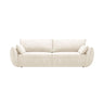 Kaelle 3-Sitzer Sofa mit Schlaffunktion und Bettkasten, ausklappbar, aus Samt oder Chenille, 244x97 cm von Micadoni – Bild 1