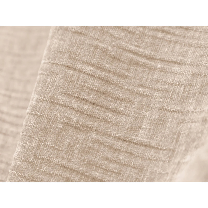 Kaelle 4-Sitzer Ecksofa mit Schlaffunktion und Bettkasten, Linke Seite, aus Chenille in Beige (Over The Horizon 08), 252x165 cm von Micadoni – Bild 8