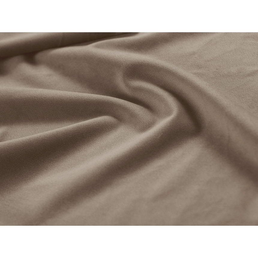 Kaelle 4-Sitzer Ecksofa mit Schlaffunktion und Bettkasten, Linke Seite, aus Samt in Cappuccino (Bluvel 40), 252x165 cm von Micadoni – Bild 8
