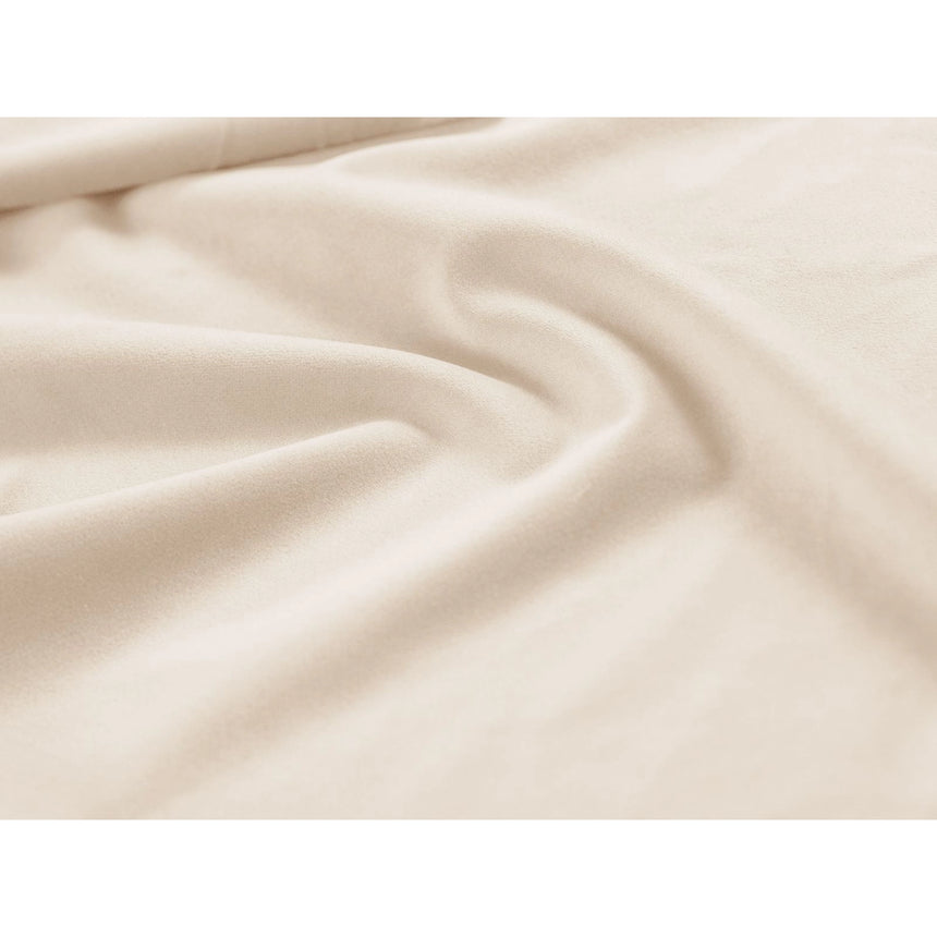 Kaelle 4-Sitzer Ecksofa mit Schlaffunktion und Bettkasten, Linke Seite, aus Samt in Leichtes Beige (Bluvel 22), 252x165 cm von Micadoni – Bild 8
