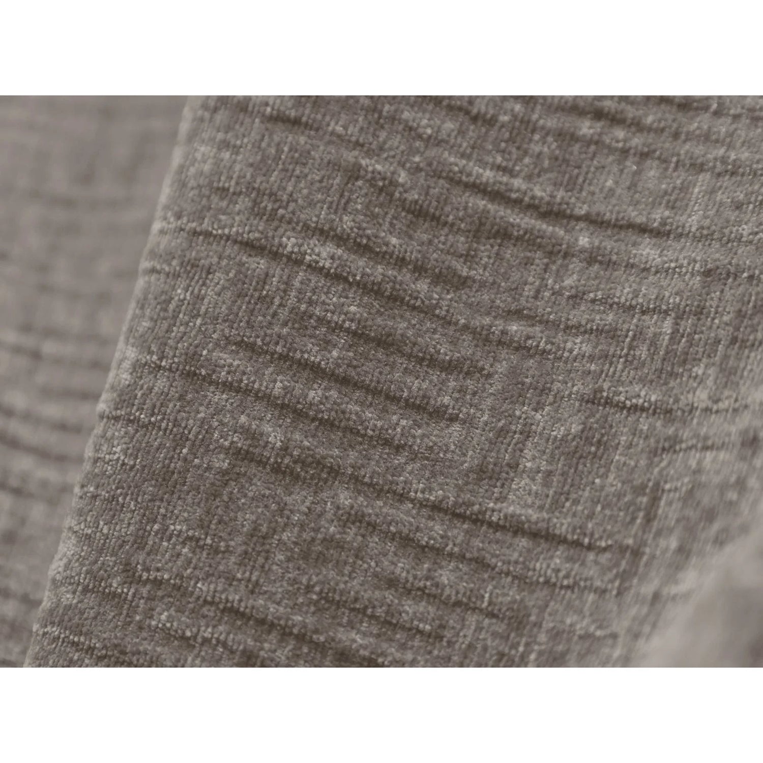 Kaelle 4-Sitzer Ecksofa mit Schlaffunktion und Bettkasten, Rechte Seite, aus Chenille in Hellgrau (Over The Horizon 85), 252x165 cm von Micadoni – Bild 8