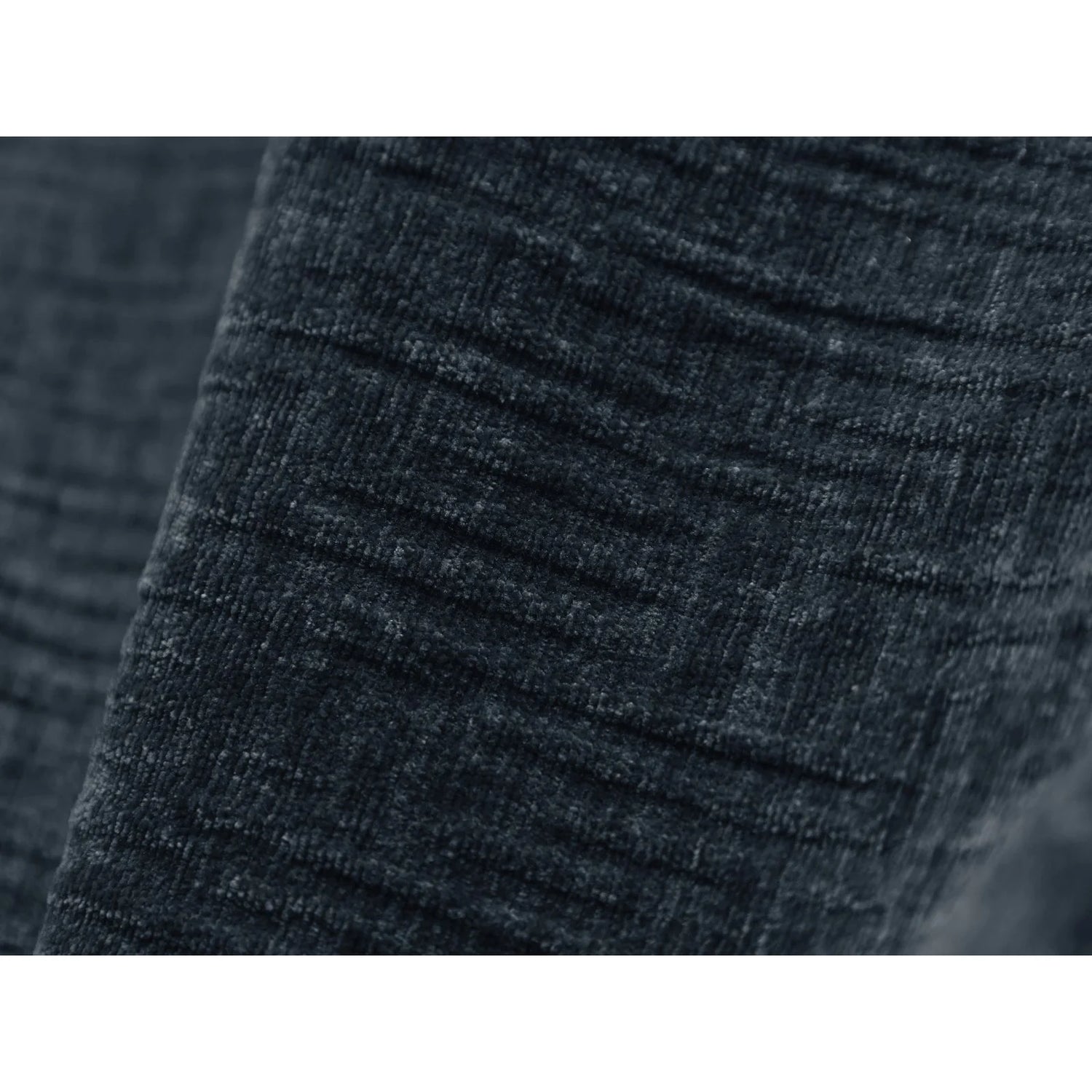 Kaelle 4-Sitzer Ecksofa mit Schlaffunktion und Bettkasten, Rechte Seite, aus Chenille in Königsblau (Over The Horizon 78), 252x165 cm von Micadoni – Bild 8