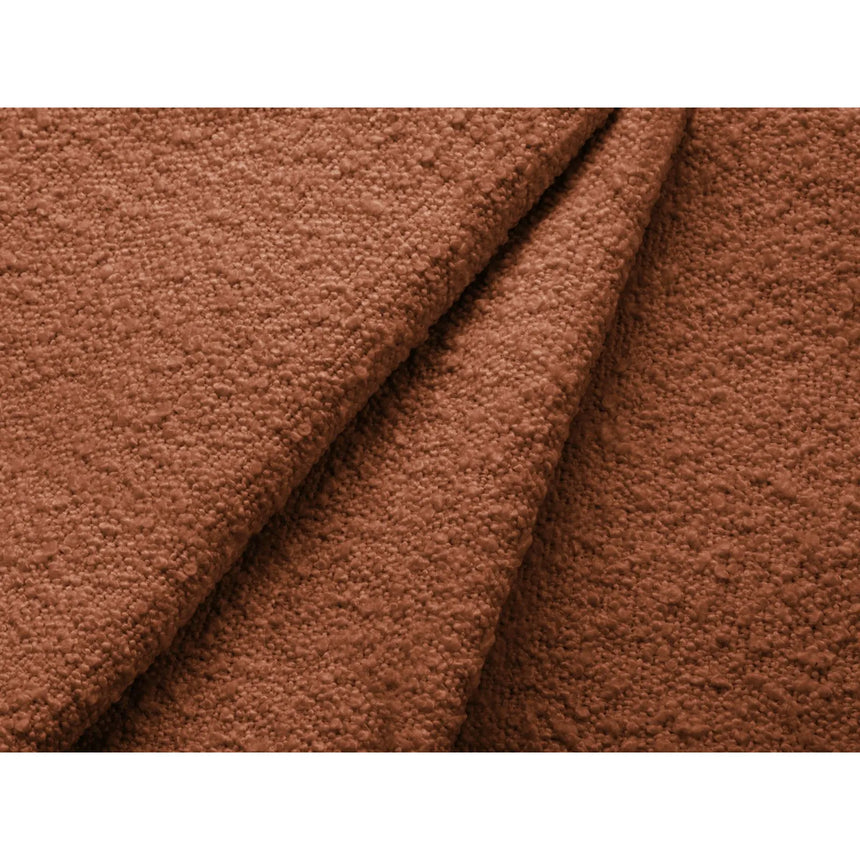 Kate 4-Sitzer Ecksofa, Linke Seite, aus Boucle in Terrakotta (Baloo 2078), 252x220 cm von Micadoni – Bild 4