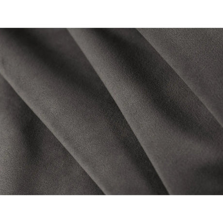 Kate 4-Sitzer Ecksofa, Linke Seite, aus Samt in Dunkelgrau (Salvador 18), 252x220 cm von Micadoni – Bild 5