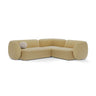 Kate 4-Sitzer Ecksofa, Rechte Seite, aus Strukturierter Stoff in Sunflower Melange (Puente 41), 252x220 cm von Micadoni – Bild 1
