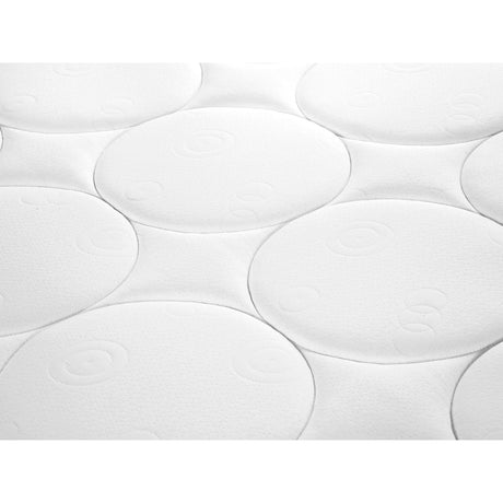 Kavaja Schaumstoffmatratze aus Strukturierter Stoff in Weiß und blau, 200x180 cm von Micadoni – Produktbild 3