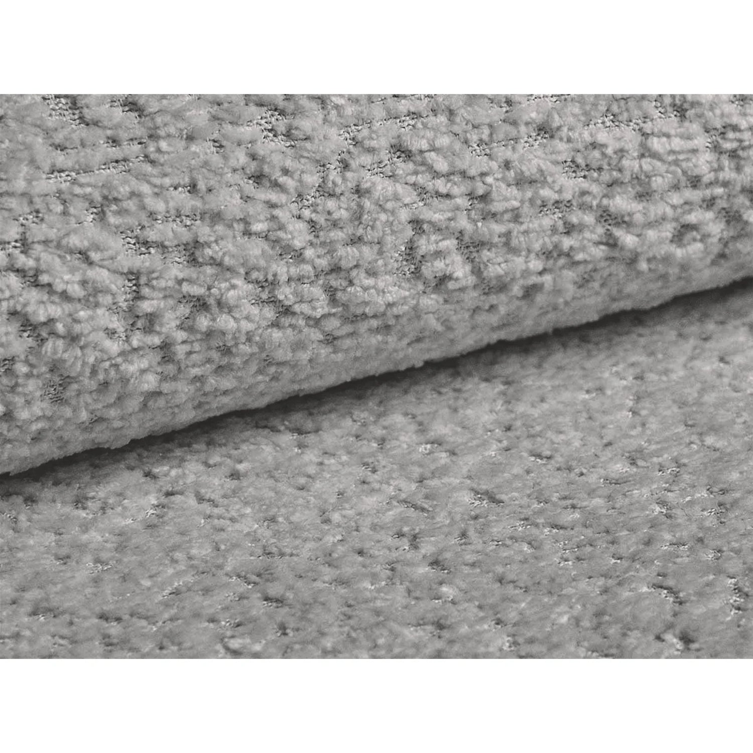 Lido 2-Sitzer Sofa mit Schlaffunktion, ausklappbar, aus Boucle in Grau (CORAL 75), 158x69 cm von Micadoni – Bild 8