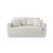 Lido 2-Sitzer Sofa mit Schlaffunktion, ausklappbar, aus Boucle oder Strukturstoff, 158x69 cm von Micadoni – Bild 1