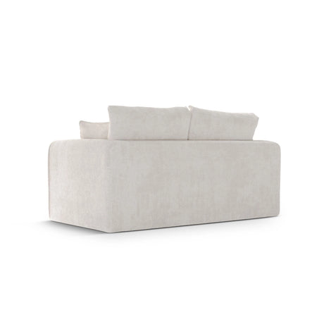 Lido 2-Sitzer Sofa mit Schlaffunktion, ausklappbar, aus Boucle oder Strukturstoff, 158x69 cm von Micadoni – Bild 5