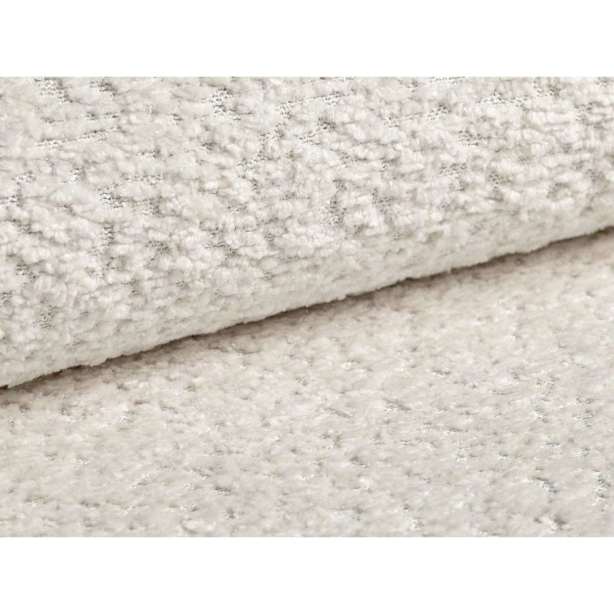 Lido 2-Sitzer Sofa mit Schlaffunktion, ausklappbar, aus Boucle oder Strukturstoff, 158x69 cm von Micadoni – Bild 8