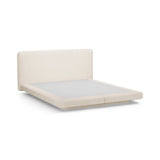Linea Bett mit Kopfteil aus Boucle in Beige (Baloo 2074), 200x200 cm von Micadoni – Bild 6