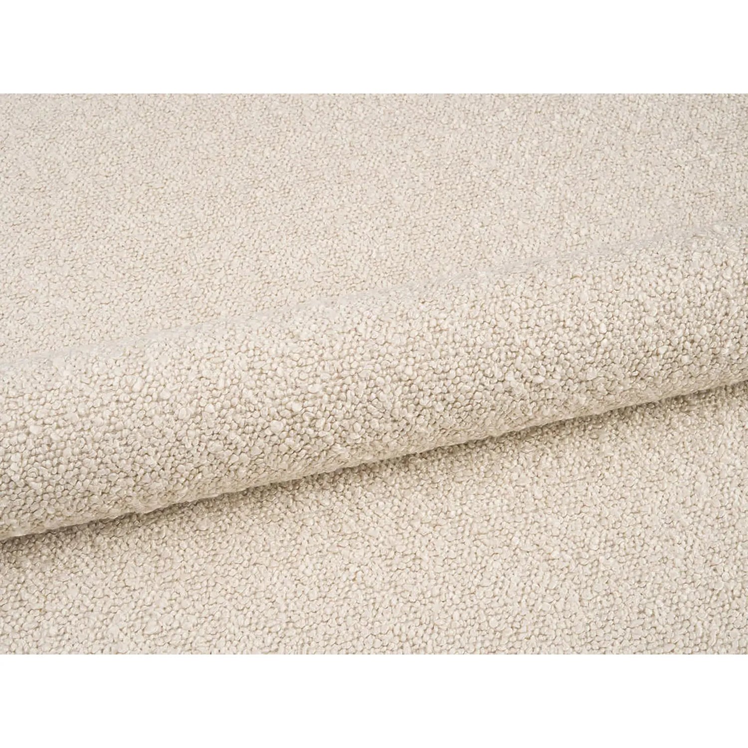Linea Bett mit Kopfteil aus Boucle in Beige (Baloo 2074), 200x200 cm von Micadoni – Bild 7