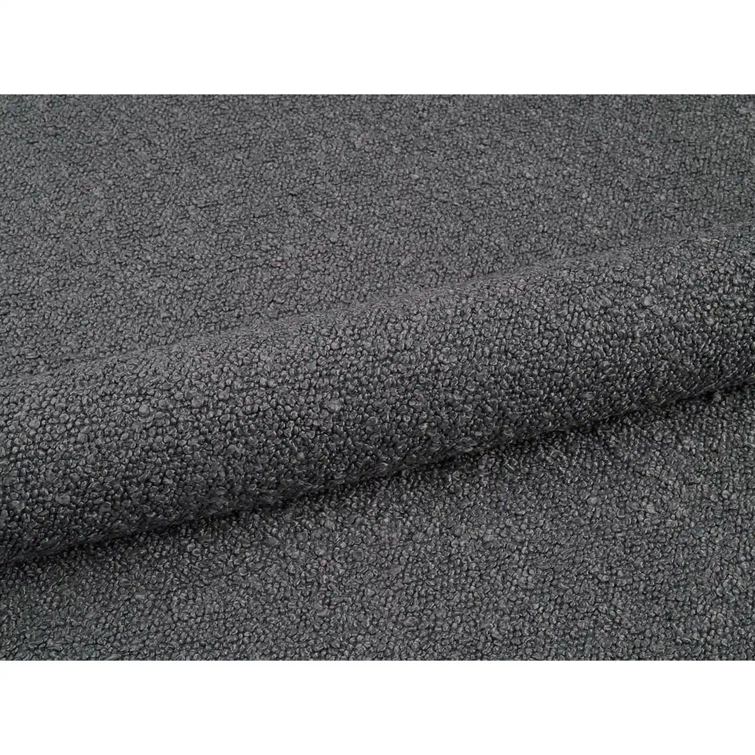 Linea Bett mit Kopfteil aus Boucle in Dunkelgrau (Baloo 2083), 160x200 cm von Micadoni – Bild 7
