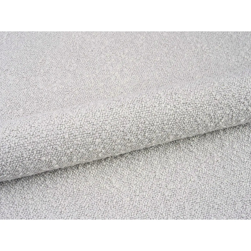 Linea Bett mit Kopfteil aus Boucle in Hellgrau (Baloo 2085), 200x200 cm von Micadoni – Bild 7