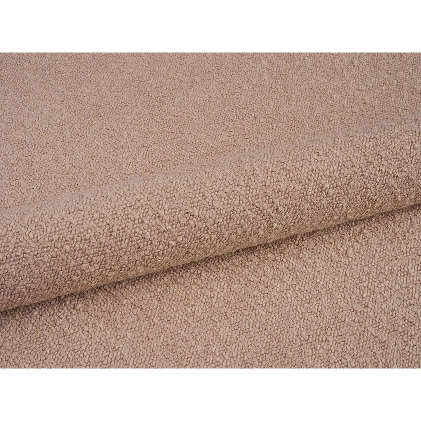 Linea Bett mit Kopfteil aus Boucle in Puderrosa (Baloo 2072), 200x200 cm von Micadoni – Bild 7