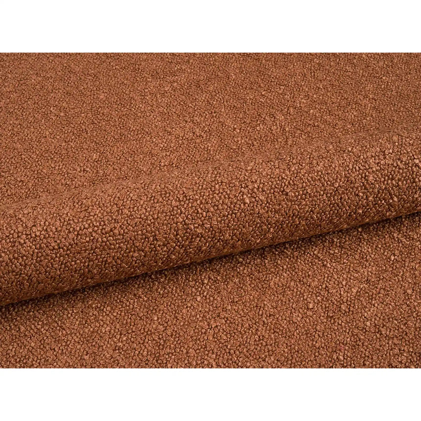 Linea Bett mit Kopfteil aus Boucle in Terrakotta (Baloo 2078), 180x200 cm von Micadoni – Bild 7