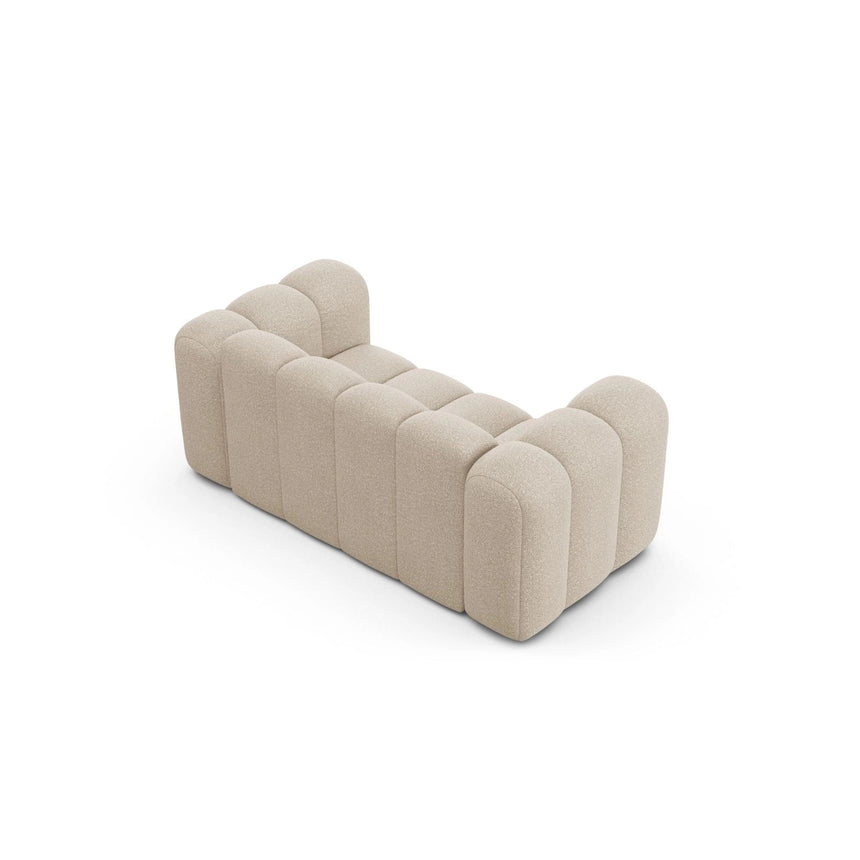 Lupine 2-Sitzer Sofa aus Boucle in Beige (Baloo 2074), 170x95 cm von Micadoni – Bild 3