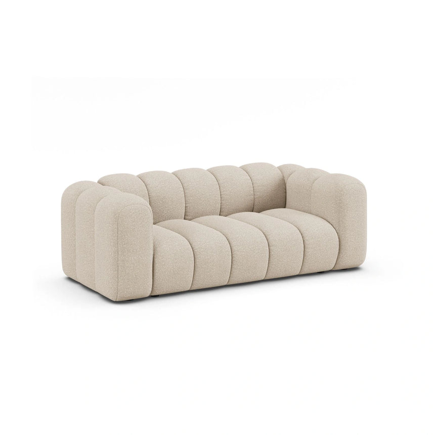 Lupine 2-Sitzer Sofa aus Boucle in Beige (Baloo 2074), 200x95 cm von Micadoni – Bild 3