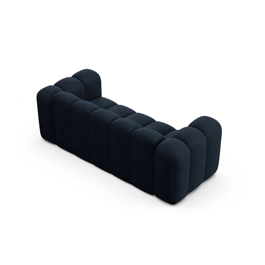 Lupine 2-Sitzer Sofa aus Boucle in Dunkelblau (Baloo 2088), 200x95 cm von Micadoni – Bild 4