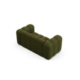 Lupine 2-Sitzer Sofa aus Boucle in Dunkles olivgrün (Baloo 2090), 170x95 cm von Micadoni – Bild 3