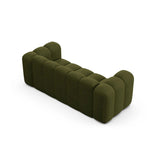 Lupine 2-Sitzer Sofa aus Boucle in Dunkles olivgrün (Baloo 2090), 200x95 cm von Micadoni – Bild 4