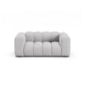 Lupine 2-Sitzer Sofa aus Boucle in Hellgrau (Baloo 2085), 170x95 cm von Micadoni – Bild 1
