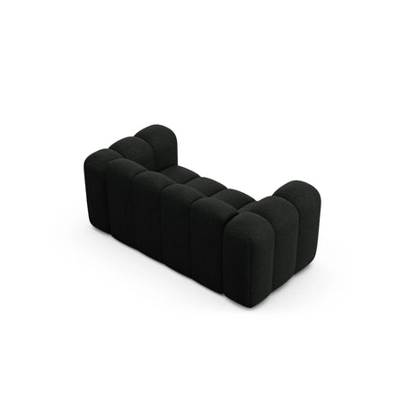 Lupine 2-Sitzer Sofa aus Boucle in Schwarz (Baloo 2082), 170x95 cm von Micadoni – Bild 3