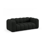 Lupine 2-Sitzer Sofa aus Boucle in Schwarz (Baloo 2082), 200x95 cm von Micadoni – Bild 3