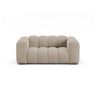 Lupine 2-Sitzer Sofa aus Chenille in Dunkelbeige (Eden 4 Beige), 170x95 cm von Micadoni – Bild 1
