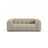 Lupine 2-Sitzer Sofa aus Chenille in Dunkelbeige (Eden 4 Beige), 200x95 cm von Micadoni – Bild 1